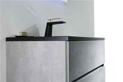 Mueble De Baño Aereo 60X48X50cm Gris - Aqualia Coello