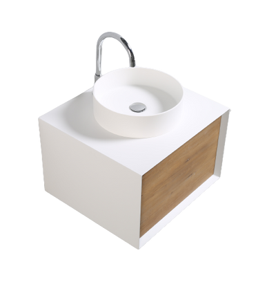 Mueble De Baño Aereo 60X55X40cm - Aqualia Hopper