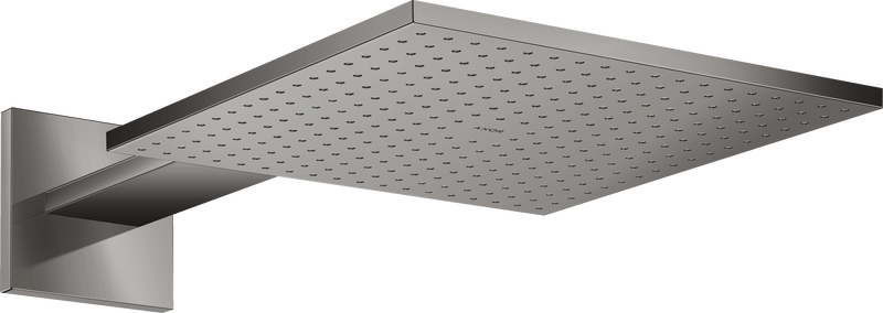 Ducha Fija 300/300 2 Jet con Brazo Cromo Negro Pulido  - Axor