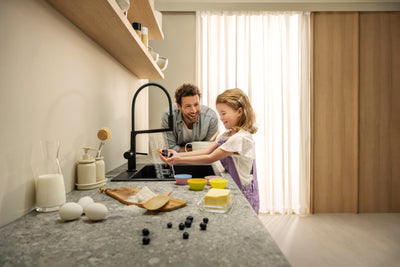 Fregador De Empotrar 21x19x7.5" Graphiteblack  - Hansgrohe Silicatec 450