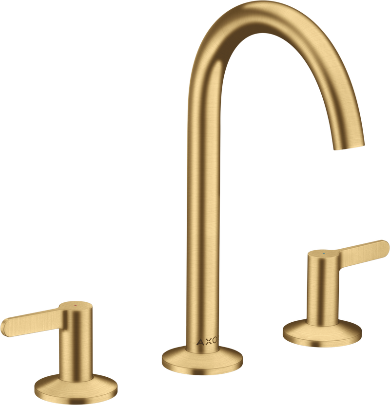 Grifo Lavamanos Bimando 170 Con Vaciador Oro Cepillado - Axor One