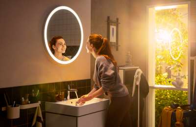 Grifo de Lavamanos Monomando 100 CoolStart con Vaciador - Hansgrohe Zesis S