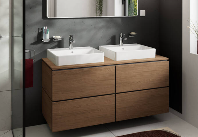 Grifo de Lavamanos Monomando 100 CoolStart con Vaciador - Hansgrohe Zesis S