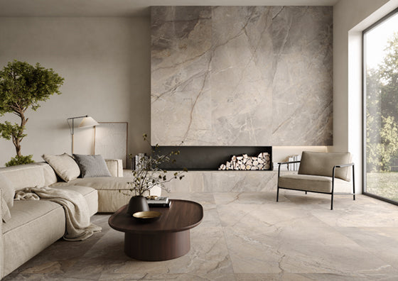 Megaformato Porcelanico Esmaltado Mate Rectificado 120x278cm - Imola Fior Di Bosco The Rock