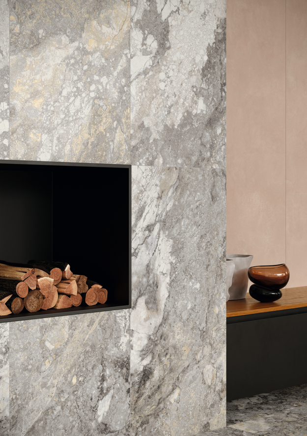 Porcelanato Rectificado Mate 60X120cm Grey Invisible - Imola The Rock