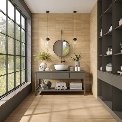 Porcelanato Esmaltado Mate Rectificado 20x120cm Malto - Imola Mother