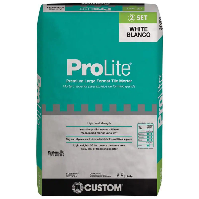 Mortero con Polímero Blanco - Jamo Prolite Premium 30lb