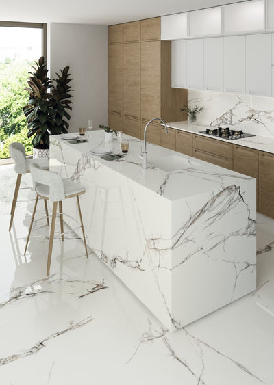 Megaformato Porcelanico Mate 162X324cm Iceberg - Grespania Coverlam