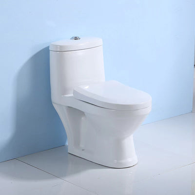 Inodoro Para Niños Una Pieza Taza Alargada Con Asiento - Aqualia Kinder