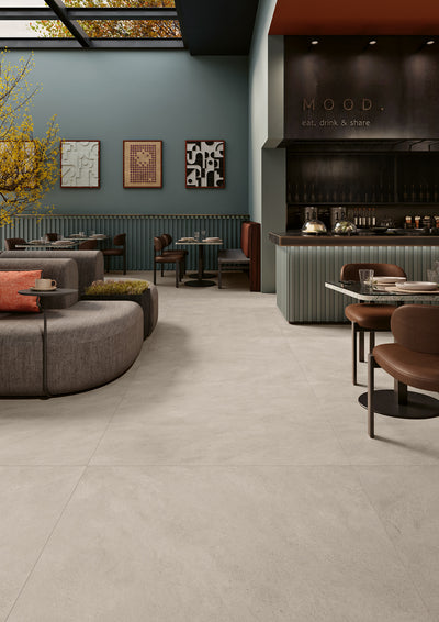 Porcelanato Rectificado Mate 60x60 Ligh Grey - Margres Concept