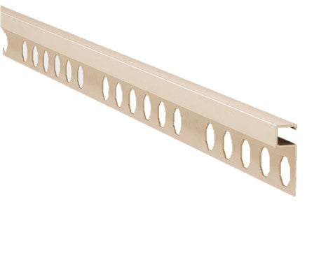 Perfil De Aluminio Anodizado Para Revestimiento 10Mmx2.5Ml Oro Mate - Emac Novolistel 3