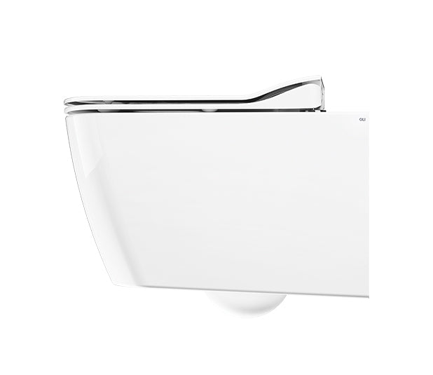 Inodoro Suspendido Rectangular 6 L con Asiento - Oli River