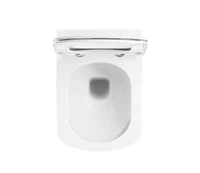 Inodoro Suspendido Rectangular 6 L con Asiento - Oli River