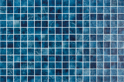 Mosaico De Vidrio Brillante 31X46.7cm Blue - Onix Arrecife