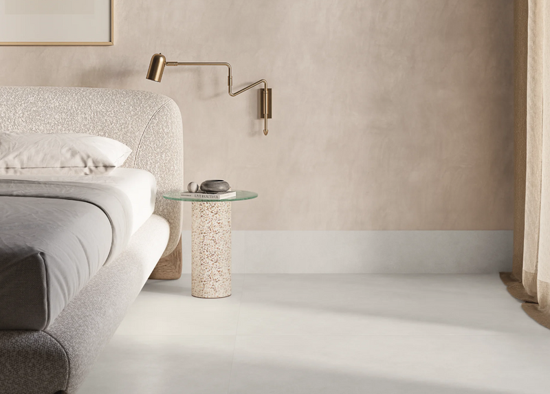 Porcelanato Esmaltado Mate 80X80cm Off White - Portobello Temps Hit