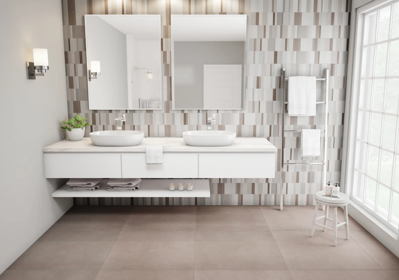 Porcelanato Esmaltado Rectificado Mate 80X80cm Hit Fendi - Portobello Temps