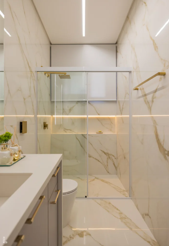 Porcelanato Esmaltado Rectificado Pulido 120X120cm Oro Bianco - Portobello Timeless