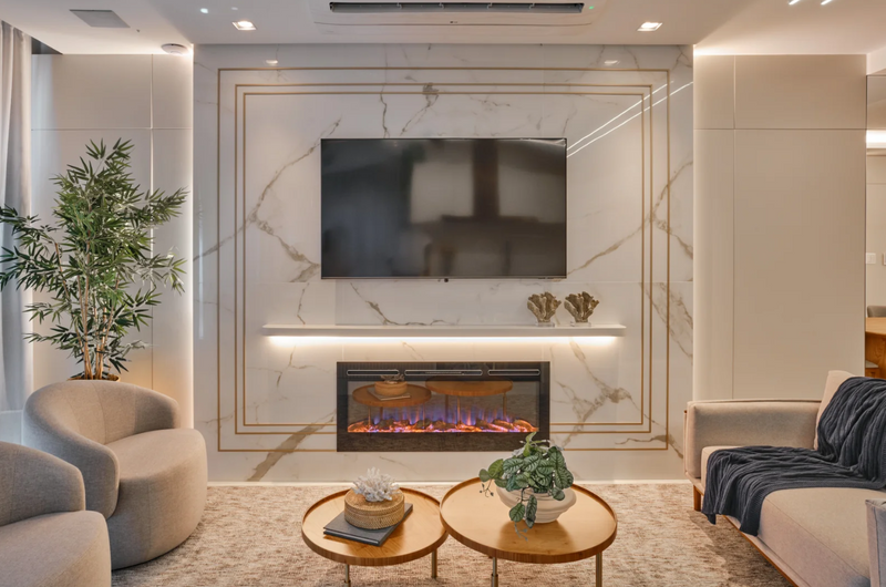 Porcelanato Esmaltado Rectificado Pulido 120X120cm Oro Bianco - Portobello Timeless
