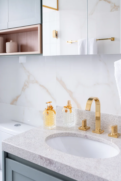 Porcelanato Esmaltado Rectificado Pulido 120X120cm Oro Bianco - Portobello Timeless