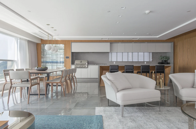 Porcelanato Esmaltado Rectificado Pulido 60x120cm Gray Marble - Portobello Timeless