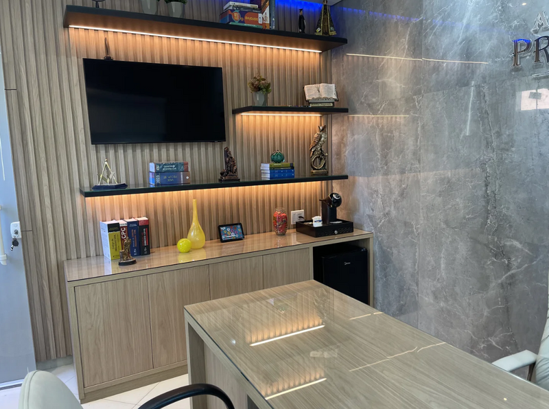 Porcelanato Esmaltado Rectificado Pulido 60x120cm Gray Marble - Portobello Timeless
