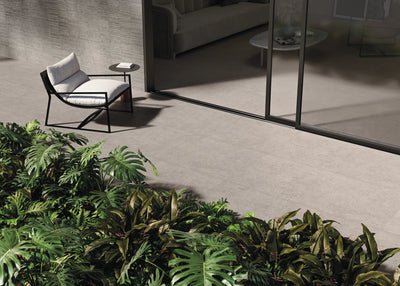Porcelanato Esmaltado Rectificado Tact 80X80cm Ash  - Portobello Free dom