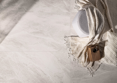 Porcelanato Esmaltado Rectificado Mate 60x120cm White  - Portobello Storm