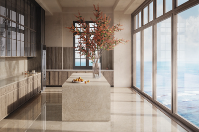 Porcelanato Esmaltado Rectificado Mate 60x120cm Taj St - Portobello Quartzite