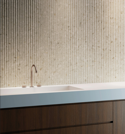 Revestimiento De Ceramica Mate Rectificado 45x120cm Off White Arch - Portobello Samba Rock