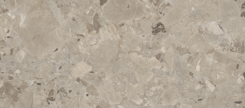 Porcelanato Esmaltado Mate Rectificado 120x270cm Mocaccino Da Torino  St- Portobello Breccia