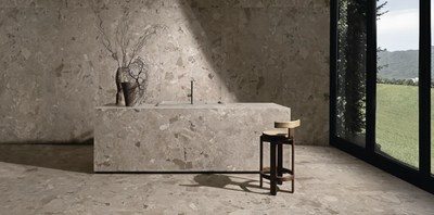 Porcelanato Esmaltado Mate Rectificado 60x120cm Moccacino Da Torino  St - Portobello Breccia