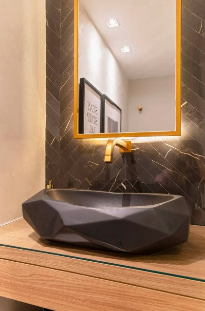 ÉCLAT Botanical Natural Black Porcelanato Esmaltado Rectificado Pulido 60X120cm Nero Venato