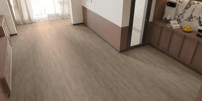Piso Vinyl Click 122x18 Brown Oak - Porcelamika