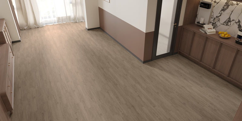 Piso Vinyl Click 122x18 Brown Oak - Porcelamika