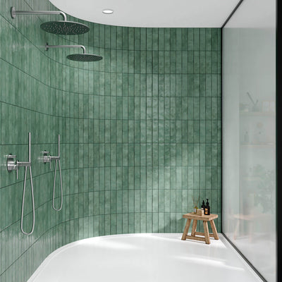 Porcelanato Esmaltado Mate 7.10X28.17 Green - Ribesalbes Plank