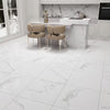 Porcelanato Esmaltado Pulido Rectificado 60X60cm White - Porcelamika Durby Statuario
