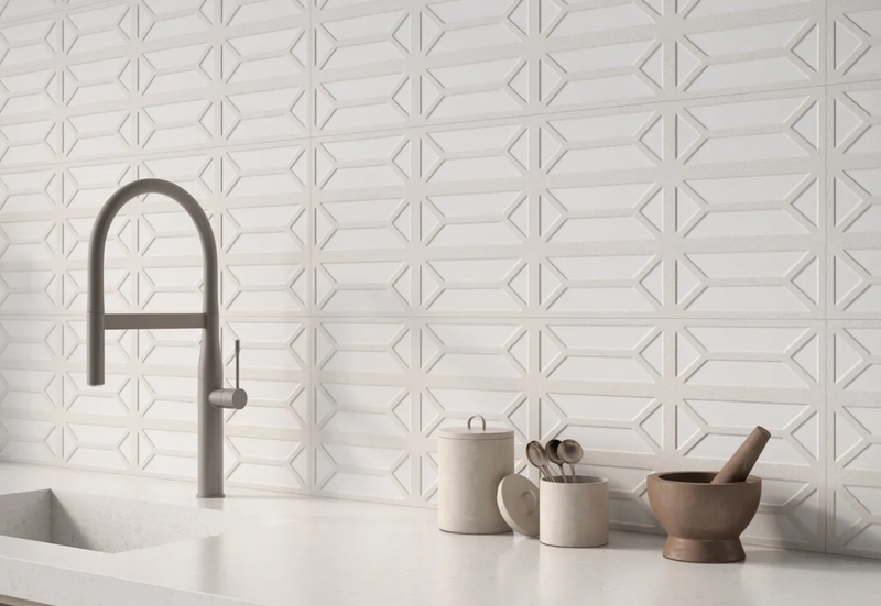 Revestimiento De Ceramica Mate Rectificado 30x90cm Art Beige - Keraben Eternia