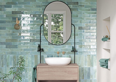 Revestimiento De Ceramica Brillante 6x25cm Salton - Ribesalbes Tokyo