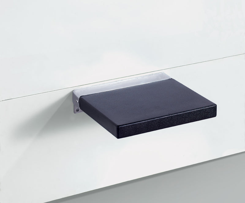 Asiento Abatible Para Ducha Gris - Aqualia