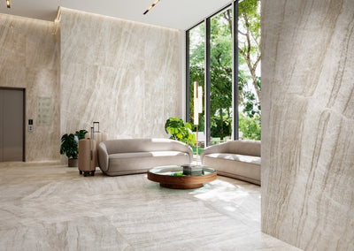 Porcelanato Rectificado Mate 120X278cm Sand - Grespania Coverlam Taj Mahal