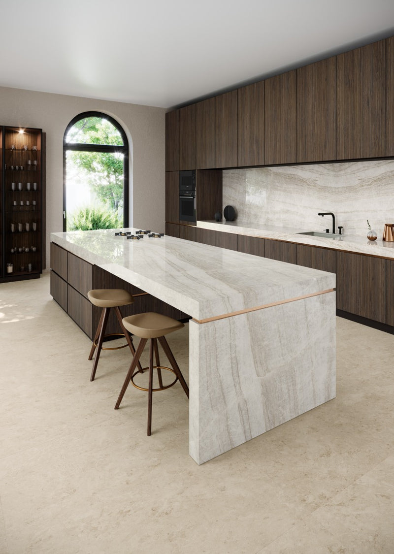 Porcelanato Rectificado Mate 120X278cm Sand - Grespania Coverlam Taj Mahal