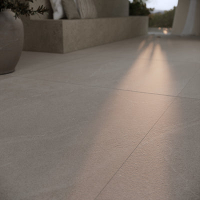 Porcelanato Esmaltado Rectificado Antideslizante Sap 108x108cm Grigio-Ceramica Villagres Val Gardena