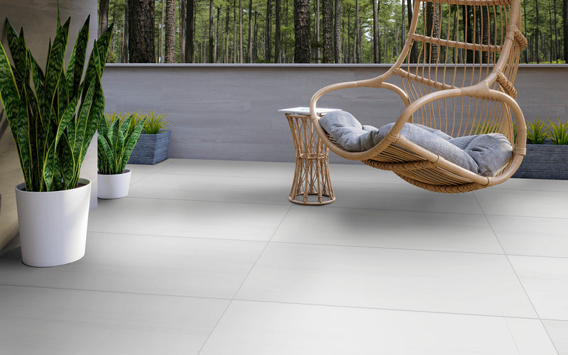 Porcelanato Esmaltado Rectificado Mate 60X120cm Blanco - Graiman Dolomite