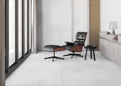 Porcelanato Esmaltado Rectificado Mate 60X120cm Blanco - Graiman Dolomite