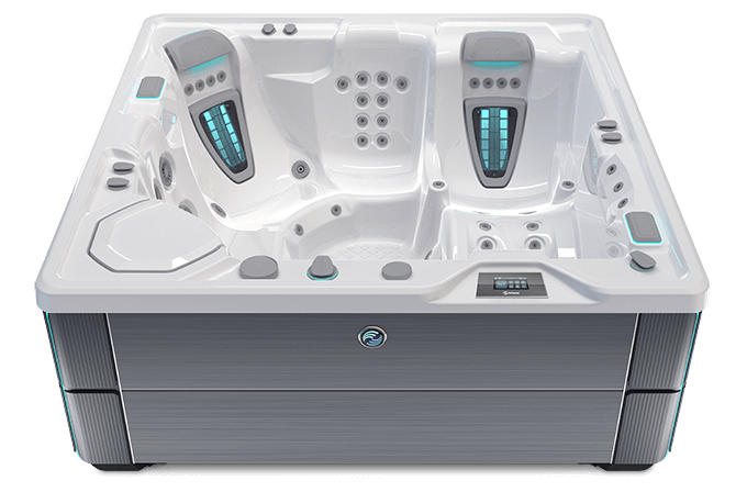 Spa Aria Alpine White Charcoal (5 Personas) SSFW y SMI - HotSpring Highlife