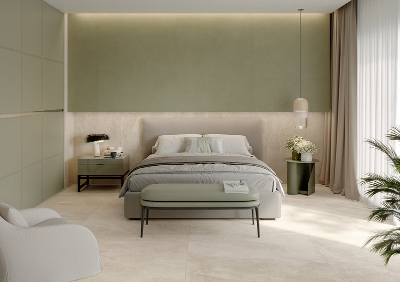 Porcelanato Mate Rectificado 60x120cm Avorio - Imola Azuma Rock