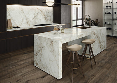 Megaformato Porcelanico Mate 162x324cm Blanco - Grespania Cuarzo Reno Coverlam