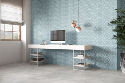 Porcelanato Esmaltado Mate Rectificado 90x90cm Cinza - Eliane Dolmen