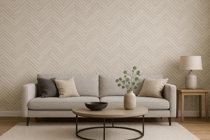 Revestimiento De Cerámica Mate Rectificado 30x90cm Concept Beige - Keraben Eternia