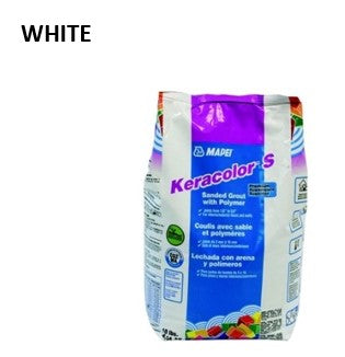 Lechada Con Arena Y Polimero - Mapei Keracolor S White 10Lbs